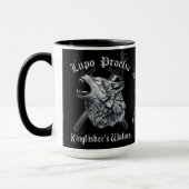Mug Lupo Proelia Kingfisher's Loups (Gauche)