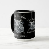 Mug Lupo Proelia Kingfisher's Loups (Devant gauche)