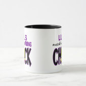 Mug Lupus sali avec le poussin faux (Centre)