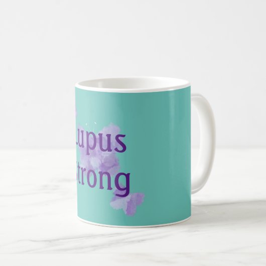 Mug Lupus Strong (Devant droit)