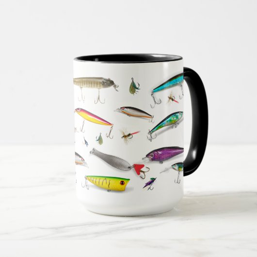 Mug Lures de pêche (Devant droit)