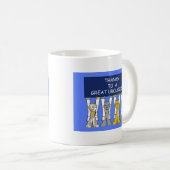 Mug L'urologue remercie les chats caricaturaux en mant (Devant droit)