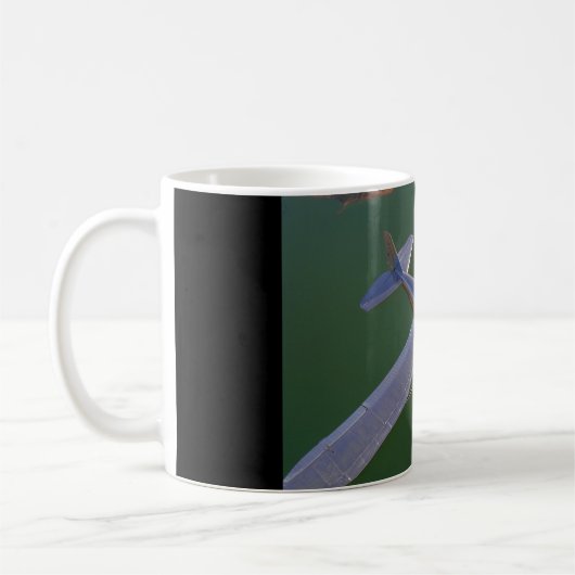 Mug Luscombe, model 8, aviation 1948_Classic (Gauche)