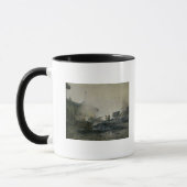 Mug L'usine de gaz chez Courcelles, 1884 (Gauche)