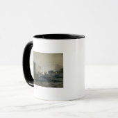 Mug L'usine de gaz chez Courcelles, 1884 (Devant gauche)