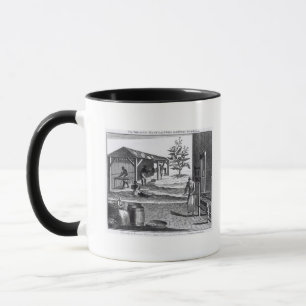 Mug L'usine de tabac dans différentes branches