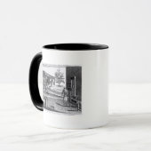 Mug L'usine de tabac dans différentes branches (Devant gauche)