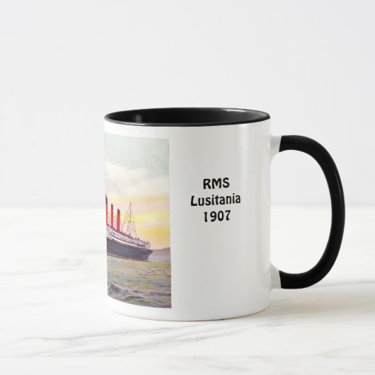 Mug Lusitania 1907 de RMS (Droite)