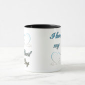 Mug L'usmc I aiment mon chien de diable (Centre)