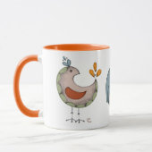 Mug Lustige Vögel (Gauche)