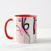 Mug lustre des lèvres (Gauche)