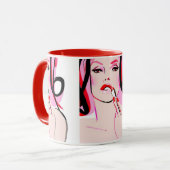 Mug lustre des lèvres (Devant gauche)