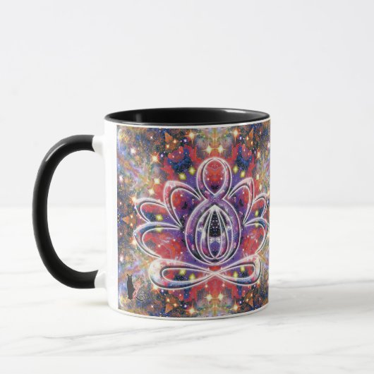 Mug Lustré Zen Lotus (Gauche)