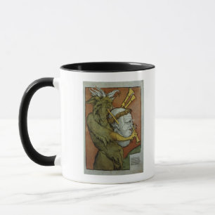 Mug Luther comme cornemuses du diable, c.1535