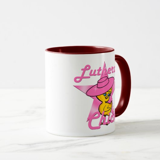 Mug Lutheran Chick #8 (Devant droit)