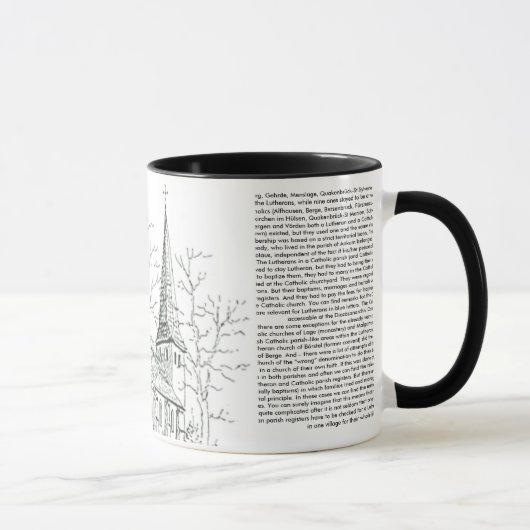 Mug Luthérien allemand (Droite)
