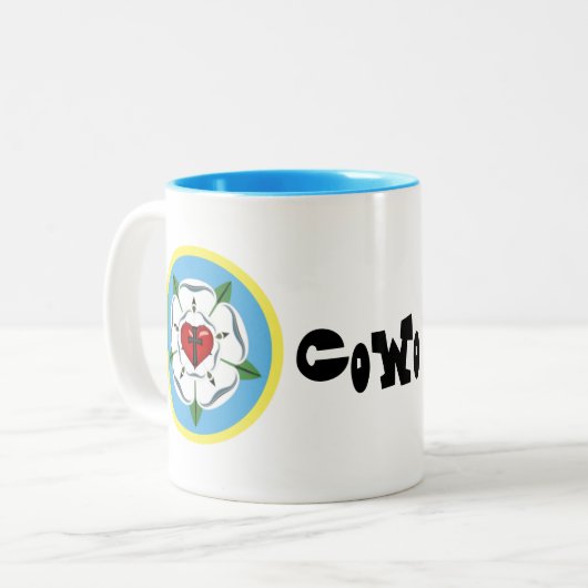 Mug luthérien - CoDeux larmes (Devant gauche)