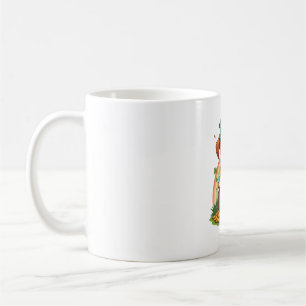 Mug Lutin Chanceux Vintage Puppy Arc-en-Ciel Pot d'Or
