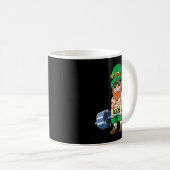Mug Lutin de la Saint-Patrick musculation (Devant droit)