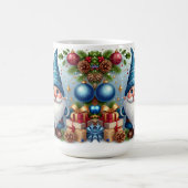 Mug Lutin de Noël avec décorations de fêtes joyeuses (Centre)