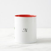 Mug Lutin de Noël musical et monogramme (Centre)