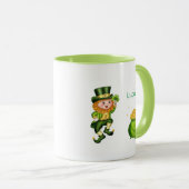 Mug Lutin et pot d'or de la Saint-Patrick (Devant droit)