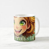 Mug Lutin joyeux - Saint-Patrick Chanceux (Devant droit)