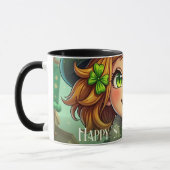 Mug Lutin joyeux - Saint-Patrick Chanceux (Gauche)