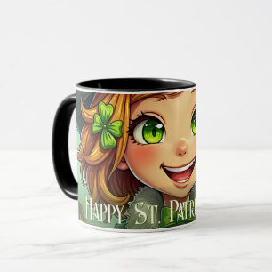 Mug Lutin joyeux - Saint-Patrick Chanceux