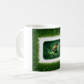 Mug Lutin portant un pot d'or (Devant gauche)