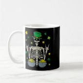 Mug Lutin squelette Saint-Patrick Shamrock Clou de gir (Gauche)