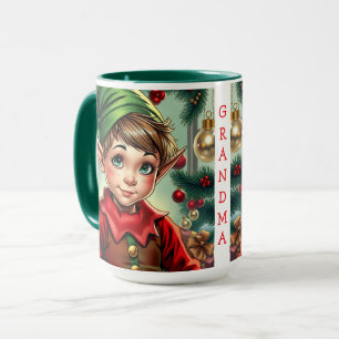 Mug Lutine de dessin animé fantaisiste Noël personna