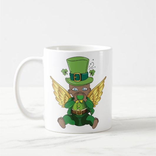 Mug Lutins bébé avec des ailes - Créature de fantasy a (Gauche)