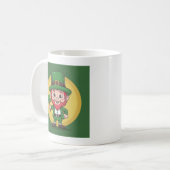 Mug Lutins chanceux et trèfle (Devant gauche)