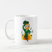 Mug Lutins dansants, dessin animé de la Saint-Patrick (Gauche)