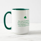 Mug Lutins de la Saint-Patrick joyeux  (Gauche)