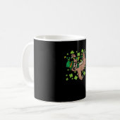 Mug Lutrin Leprechaun Irlandais Trèfle Saint-Patrick (Devant gauche)
