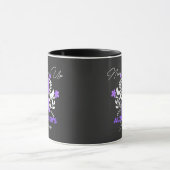 Mug Lutte contre le Ruban d'Alzheimer : la boue de sen (Centre)