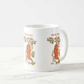 Mug Lutte contre les carottes Légumes amusants (Devant droit)
