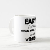 Mug Lutte contre les farces de combustibles fossiles a (Devant gauche)