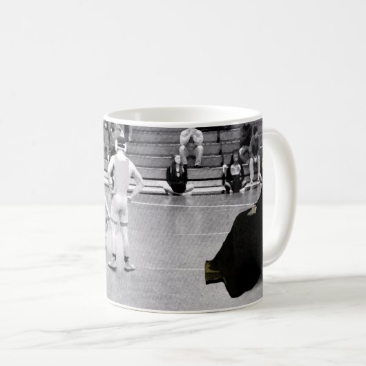 Mug Lutte drôle (Devant droit)