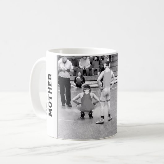 Mug Lutte drôle (Devant gauche)