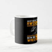 Mug Lutte Je suis un lutteur de bras (Devant gauche)