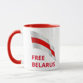 Mug Lutte pour la liberté en Biélorussie. (Gauche)