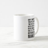 Mug Lutter avant de le faire - Motivationnel (Devant droit)