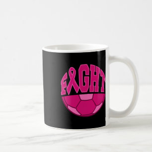 Mug Lutter Cancer du sein balle rose ruban Mammog