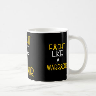 Mug Lutter comme un guerrier Sensibilisation au cancer
