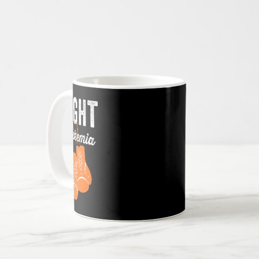 Mug Lutter contre la leucémie Lutte Guerrier Leucémie  (Devant gauche)