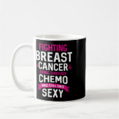 Mug Lutter contre le cancer Chemo Toujours Y Cancer Fi (Gauche)