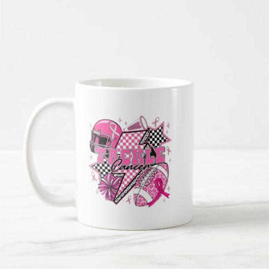 Mug 🏈 Lutter contre le cancer Conception (Gauche)